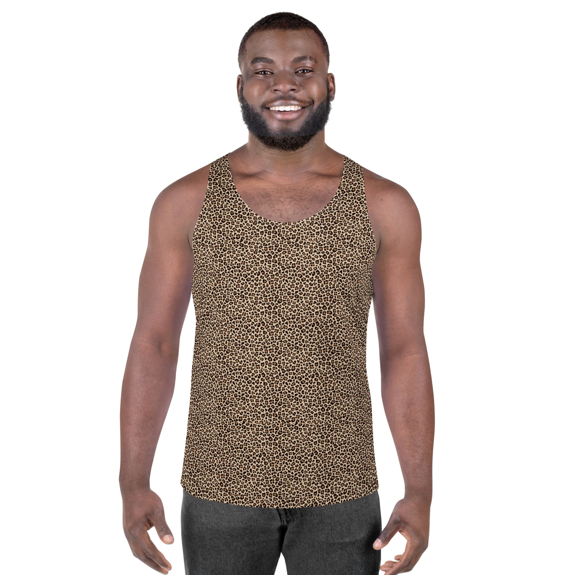 Leopard Unisex Tank Top