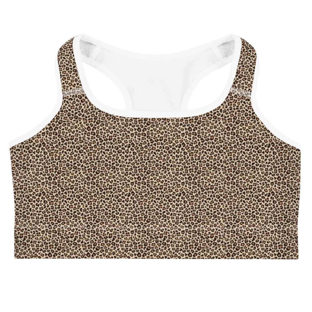 Leopard Sports bra